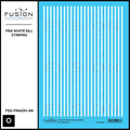 O Scale FRA White Safety Sill Striping Decal Set Fusion Scale Graphics