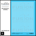 S Scale FRA White Safety Sill Striping Decal Set Fusion Scale Graphics