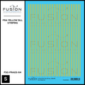 S Scale FRA Yellow Safety Sill Striping Decal Set Fusion Scale Graphics