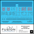 N Scale Redpath GACX Sugar Car Decal Set Fusion Scale Graphics