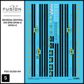 S Scale Georgia Central GW EMD GP38-2 & GP40-2 Locomotives Decal Set Fusion Scale Graphics