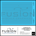 0.25mm Black Stripes Decal Set Fusion Scale Graphics