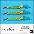 HO Scale Marge TTGX NS 698143 Autorack Graffiti Decal Set Fusion Scale Graphics