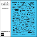 HO Scale Graffiti Decal Set 8 Fusion Scale Graphics