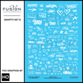 HO Scale Graffiti Decal Set 9 Fusion Scale Graphics