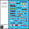 HO Scale Graffiti Decal Set 16 Fusion Scale Graphics