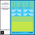 O Scale High Point Thomasville & Denton Railroad SCL Black GE 70 Ton Switcher Locomotive Decal Set Fusion Scale Graphics
