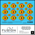 S Scale Indiana and Ohio Railway GW Railroad Logos Decal Set Fusion Scale Graphics