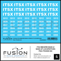 S Scale ITSX Red EMD SD40-2 / SD40-2T Locomotives Decal Set Fusion Scale Graphics