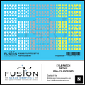 N Scale KYLE Patch Decal Set V2 Fusion Scale Graphics