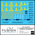 HO Scale Los Angeles Junction Railway CF7 Locomotives Decal Set Fusion Scale Graphics