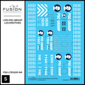 S Scale LTEX PSC Group Locomotives Decal Set Fusion Scale Graphics