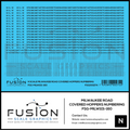 N Scale Milwaukee Road Covered Hoppers Numbering Decal Set Fusion Scale Graphics