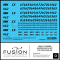 O Scale MWCX Covered Hopper Patch Set Decal Set - Front Range Hobbies