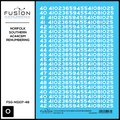 O Scale Norfolk Southern GE AC44C6M Locomotive Renumbering Decal Set Fusion Scale Graphics
