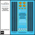 HO Scale Ohio Central Railroad Locomotive Decal Set Fusion Scale Graphics