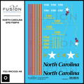 O Scale North Carolina E DOT EMD F59PHI Locomotive Decal Set Fusion Scale Graphics