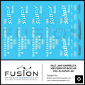 O Scale Salt Lake Garfield & Western Railway Boxcar 100 Decal Set Fusion Scale Graphics
