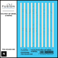 N Scale Southern Railway 18" Diesel Locomotive Striping Decal Set Fusion Scale Graphics