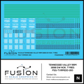 N Scale Tennessee Valley Railroad Museum 1898 Nokian Tyres Decal Set Fusion Scale Graphics