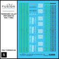 S Scale Tennessee Valley Railroad Museum 1898 Nokian Tyres Decal Set Fusion Scale Graphics