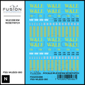 N Scale Wheeling And Lake Erie Railway EMD GP35 108 NW Nose Patch Decal Set