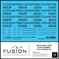 O Scale Wisconsin Southern Trinity 5201 Road Numbers Decal Set Fusion Scale Graphics