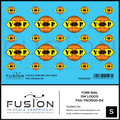 S Scale York Rail GW Logos Decal Set Fusion Scale Graphics