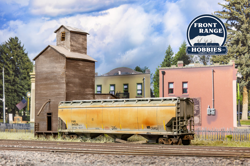 HO Scale Walthers MainLine First Union Rail, FURX 60' NSC 5150 3-Bay Covered Hopper #845376 (Weathered)