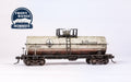HO Scale Walthers Mainline 36' Chemical Tank Car - Ready to Run -- Jefferson Chemical GATX #32222 (Weathered)