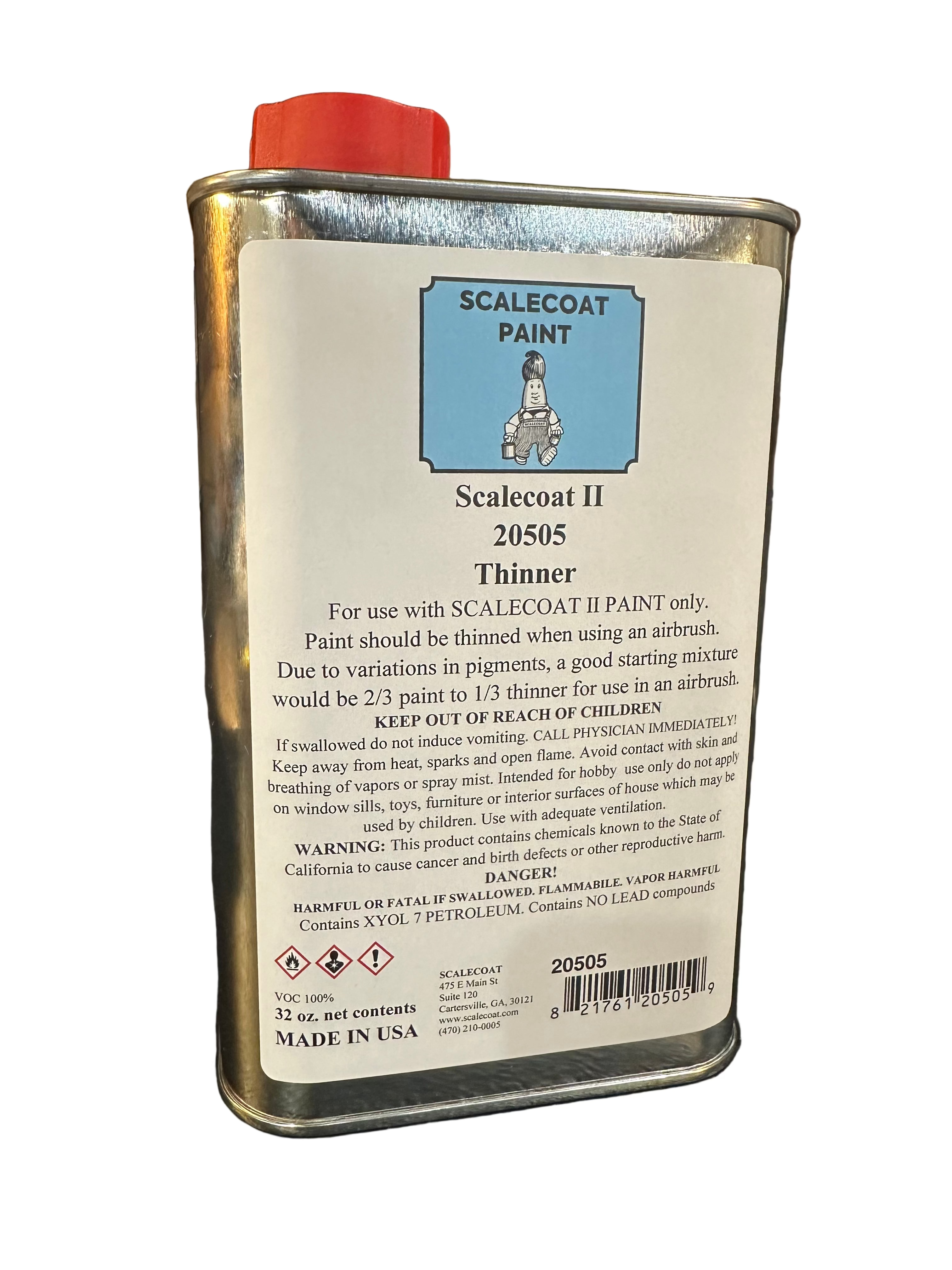 Scalecoat II Thinner 32oz Can - 20505