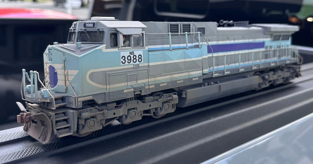 N Scale Norfolk Southern Ex CMQ GE AC4400CW Locomotive Patch Set Fusion Scale Graphics