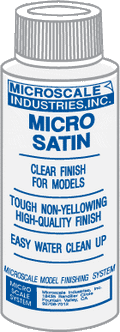 Microscale  Micro Coat Gloss Satin Finish 1oz Fusion Scale Graphics
