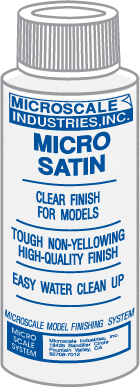 Microscale  Micro Coat Gloss Satin Finish 1oz Fusion Scale Graphics