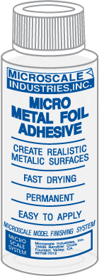 Microscale Micro Metal Foil Adhesive 1oz Fusion Scale Graphics