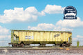 HO Scale Walthers Mainline Midwest Rail Car, ex-CNW PS-4750 Covered Hopper, #462631 (Weathered)