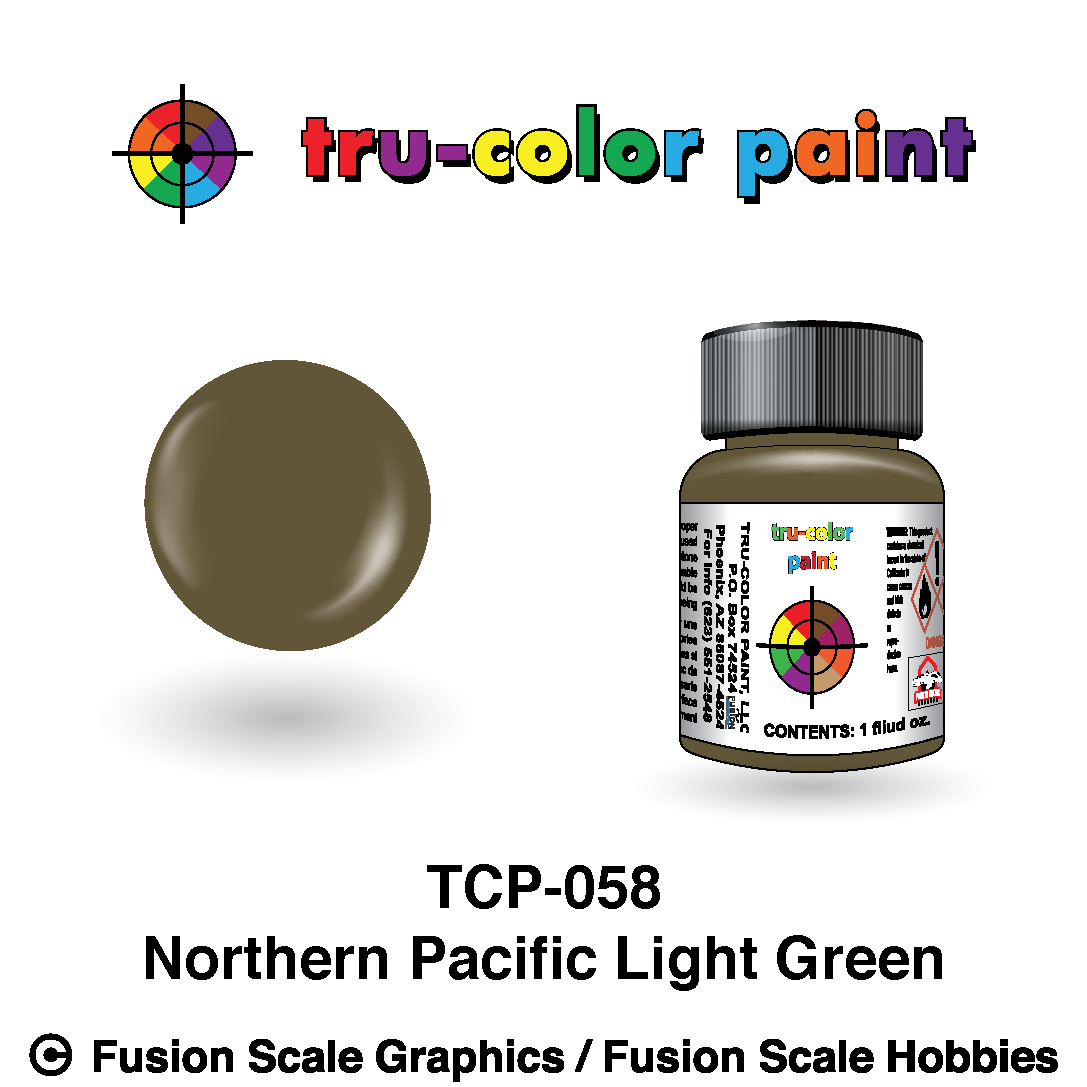 Tru Color Paint Northern Pacific Light Green/North Coast 1oz - 058
