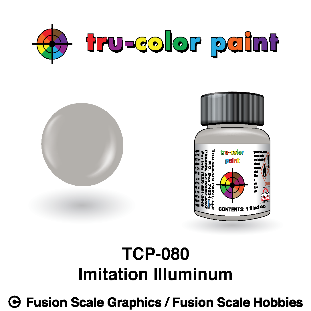 Tru Color Paint Imitation Aluminum 1oz - 080