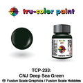 Tru Color Paint Central New Jersey CNJ Deep Sea Green 1oz - 233