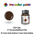 Tru Color Paint Illinois Terminal Terracotta/Roof Flat 1oz - 254