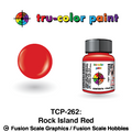 Tru Color Paint Rock Island Red 1oz - 262