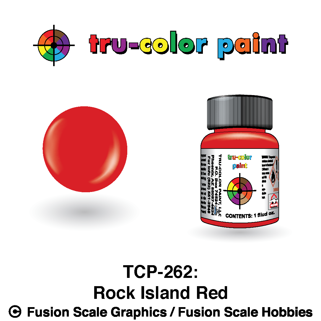Tru Color Paint Rock Island Red 1oz - 262