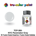 Tru Color Paint New York Central Pacemaker Gray 1oz - 269