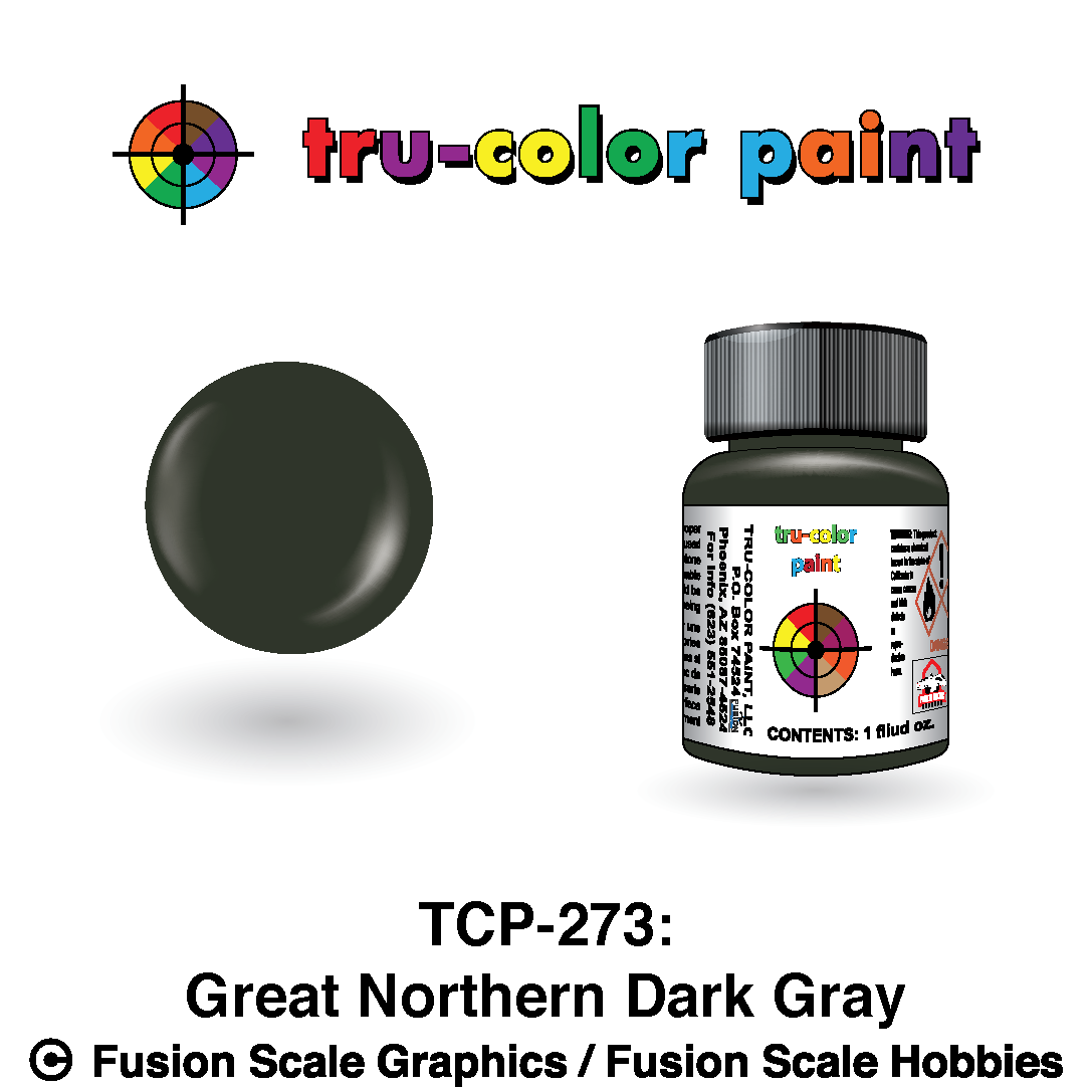 Tru Color Paint Great Northern Dark Gray 1oz - 273