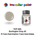 Tru Color Paint Chicago, Burlington, & Quincy Grey #2  1oz - 330