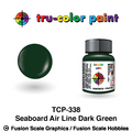 Tru Color Paint Seaboard Air Line Dark Green 1oz - 338
