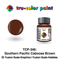 Tru Color Paint Southern Pacific Caboose Brown 1oz - 346