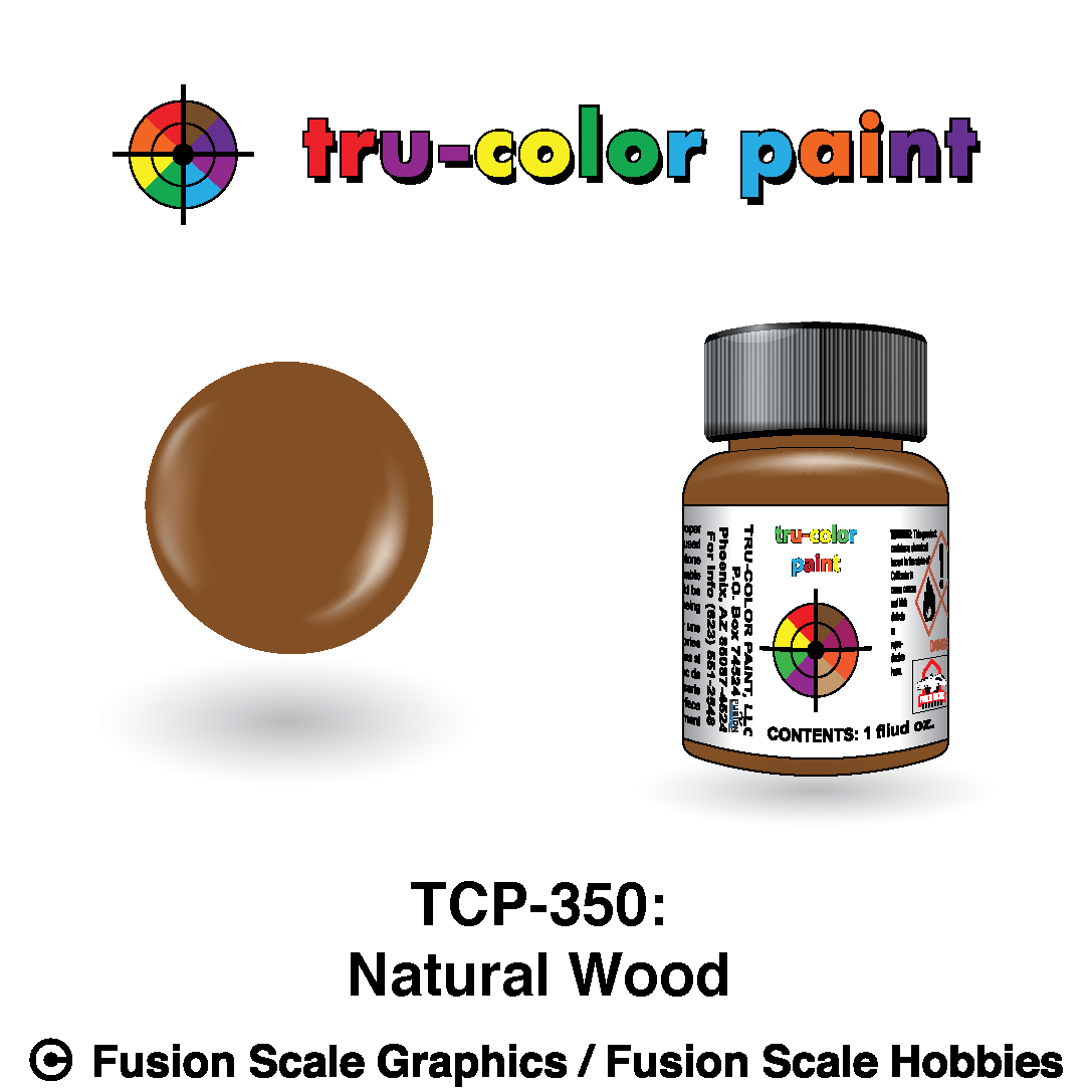 Tru Color Paint Natural Wood 1oz - 350