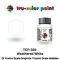 Tru Color Paint Weathered White 1oz - 359