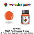 Tru Color Paint Milwaukee Road Caboose Orange 1oz - 368
